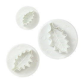 Holly Leaf Plunger Set 3