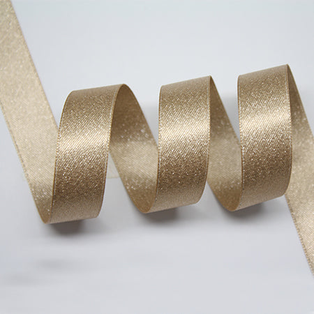 Soft Gold Rhombus Ribbon 16mm (826)
