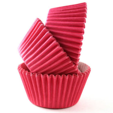 Baby Pink Foil Cupcake Cases Pk 24