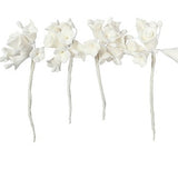 House of cake - 4 Mini Sugar Flower Sprays white