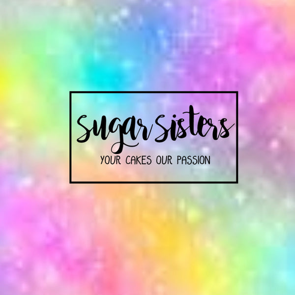 Rainbow Pattern Edible Image