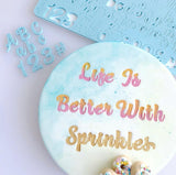Candy Uppercase, Lowercase, Numbers & Symbols SWEET STAMP