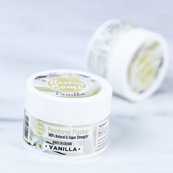Flavour Bomb - Super Strength Powdered Flavour - Vanilla Bean - Asstd Sizes