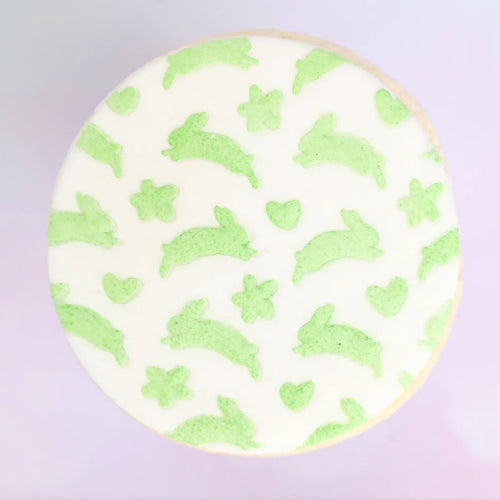 Easter Pattern Cookie & Cupcake Stencils - SWEET STAMP