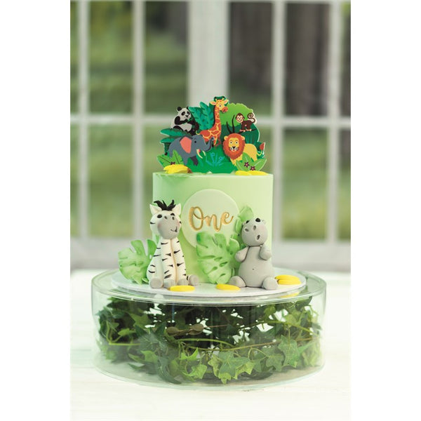 Jungle Friends Cake Decoration 140 X 155mm (Inc Pic)