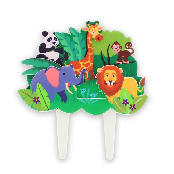 Jungle Friends Cake Decoration 140 X 155mm (Inc Pic)