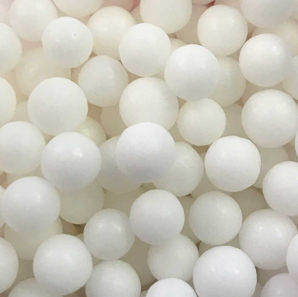SUGAR SISTERS - Matt Pearls White 6mm 80g
