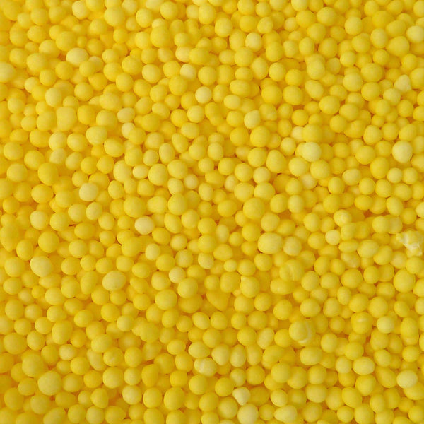 SUGAR SISTERS - Matt Yellow Non Pareils 80g