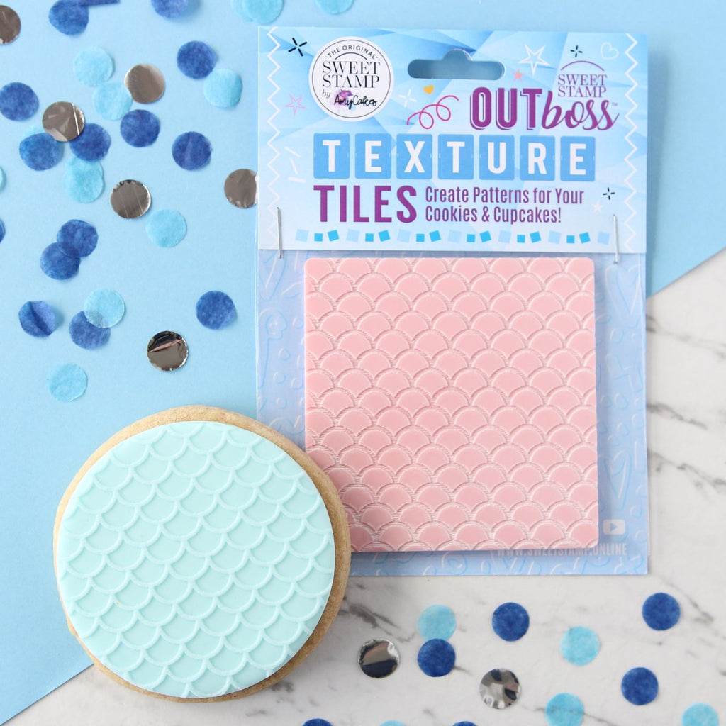 Mermaid Scales Texture Tile OUTboss
