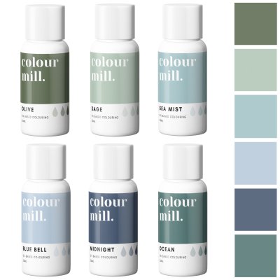 Colour Mill - Oil based colouring 20ml - Sea Mist