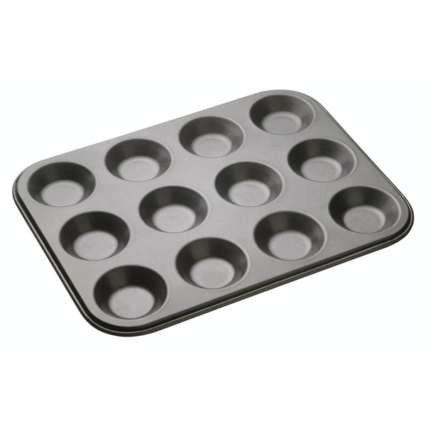 MasterClass Non-Stick 12 Hole Shallow Pan
