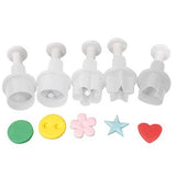Cake Star Mini Plunger Cutter Set 5 Pcs