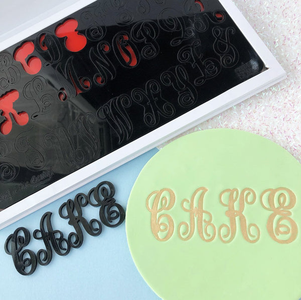 Monograms by Evil Cake Genius SWEET STAMP