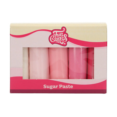 Pretty Pink FunCakes Sugar Paste  250g