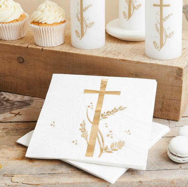Communion Napkins Pk 20