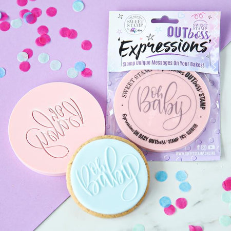 Gender Reveal  Edible Toppers - (20 Toppers)