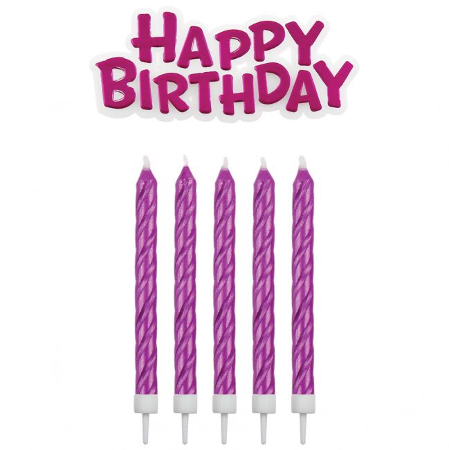 PINK CANDLES & MOTTO PME