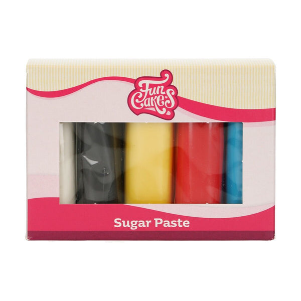FunCakes Sugar Paste Multipack Primary 5x100g