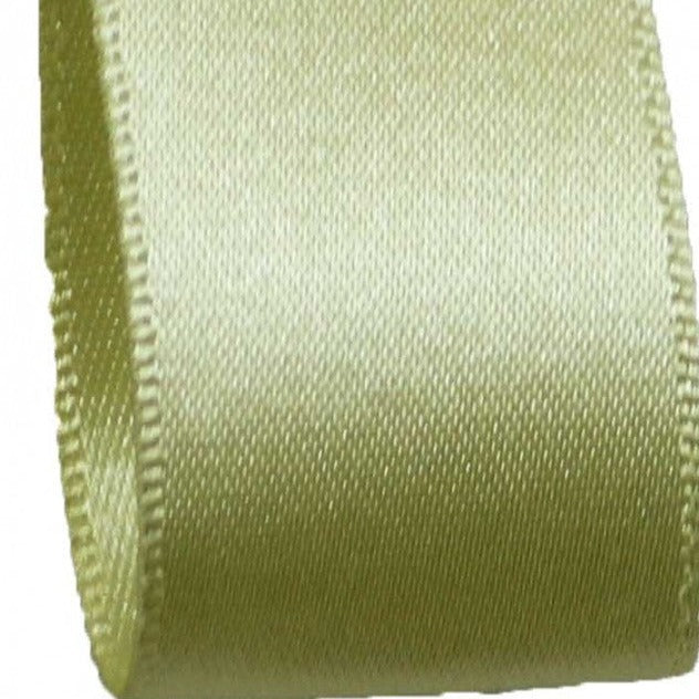 Satin Ribbon 15mm Pale Lemon (14)