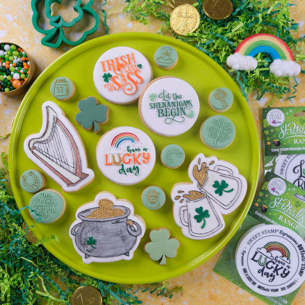 Shamrock Cookie Cutters SWEETSTAMP