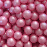 SUGAR SISTERS - Glimmer Pearls Pink  Lrg 7mm  80g