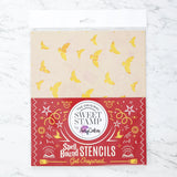 Owl Pattern Stencil - SWEET - STAMP