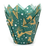 Gold Reindeer  Tulip Cases Pk 36 HOM
