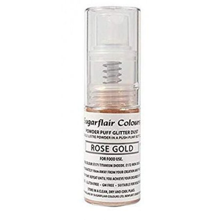 Powder Puff Glitter Light Silver 10g