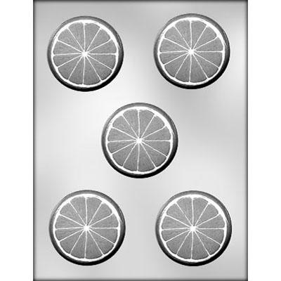 Round  Citrus Slices  Mould 21/4"