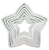 PME 6 Piece Cutter Set Stars