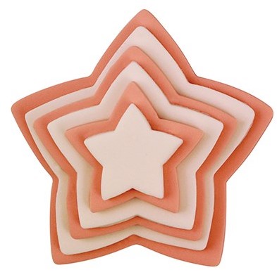 PME 6 Piece Cutter Set Stars