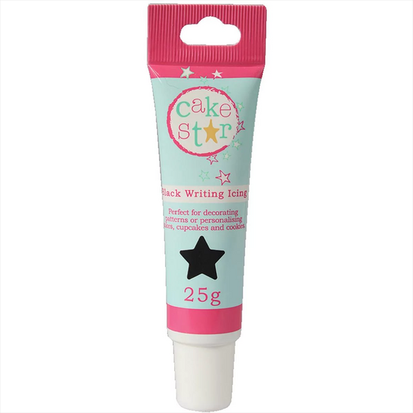 Cake Star Black Writing Icing 25g