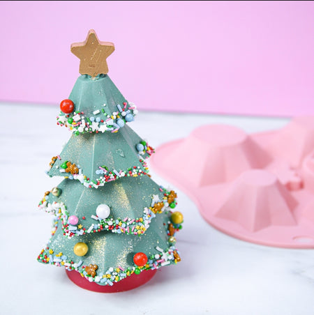 SUGAR SISTERS -XMAS TREE Chocolate Christmas Trees 3  Styles