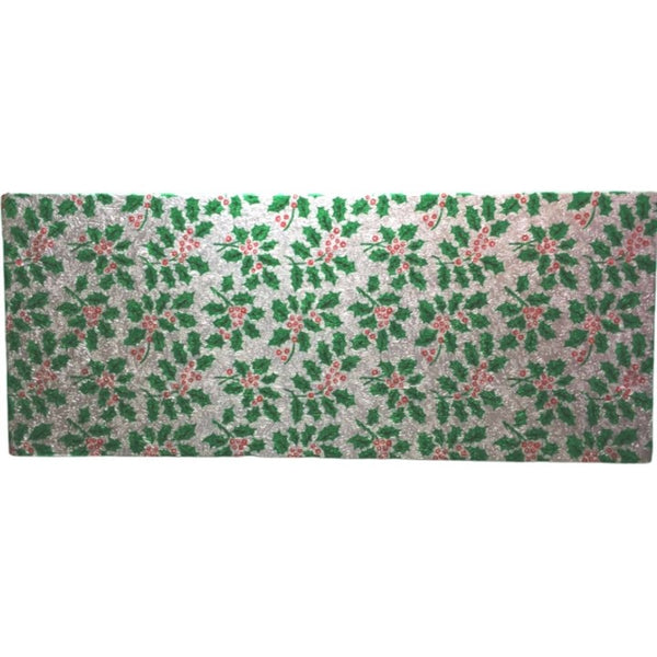 Holly Log Card 12" X 5"