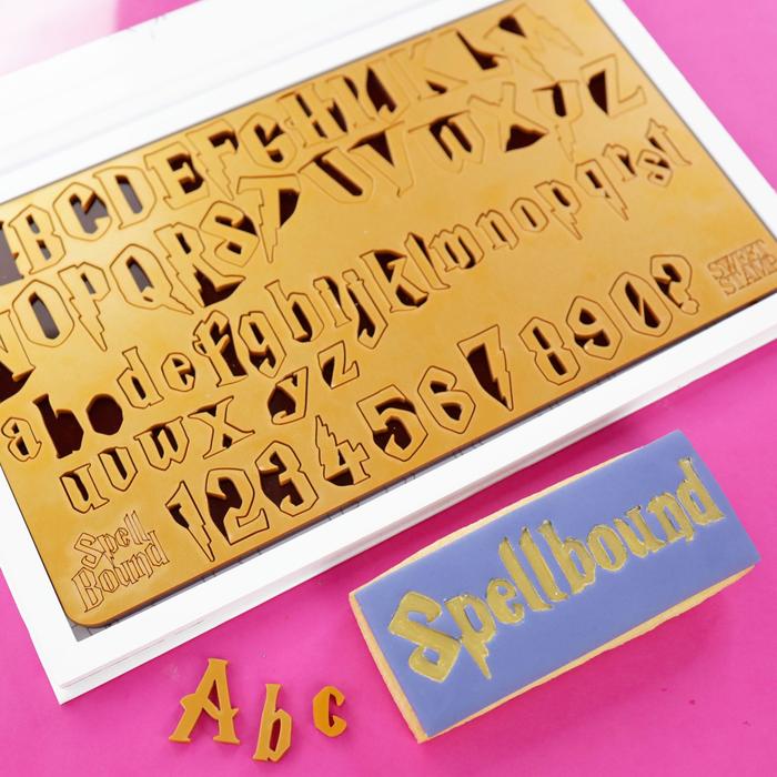 Spellbound SWEET STAMP Upper, Lower Case,Numbers and Symbols Large Set