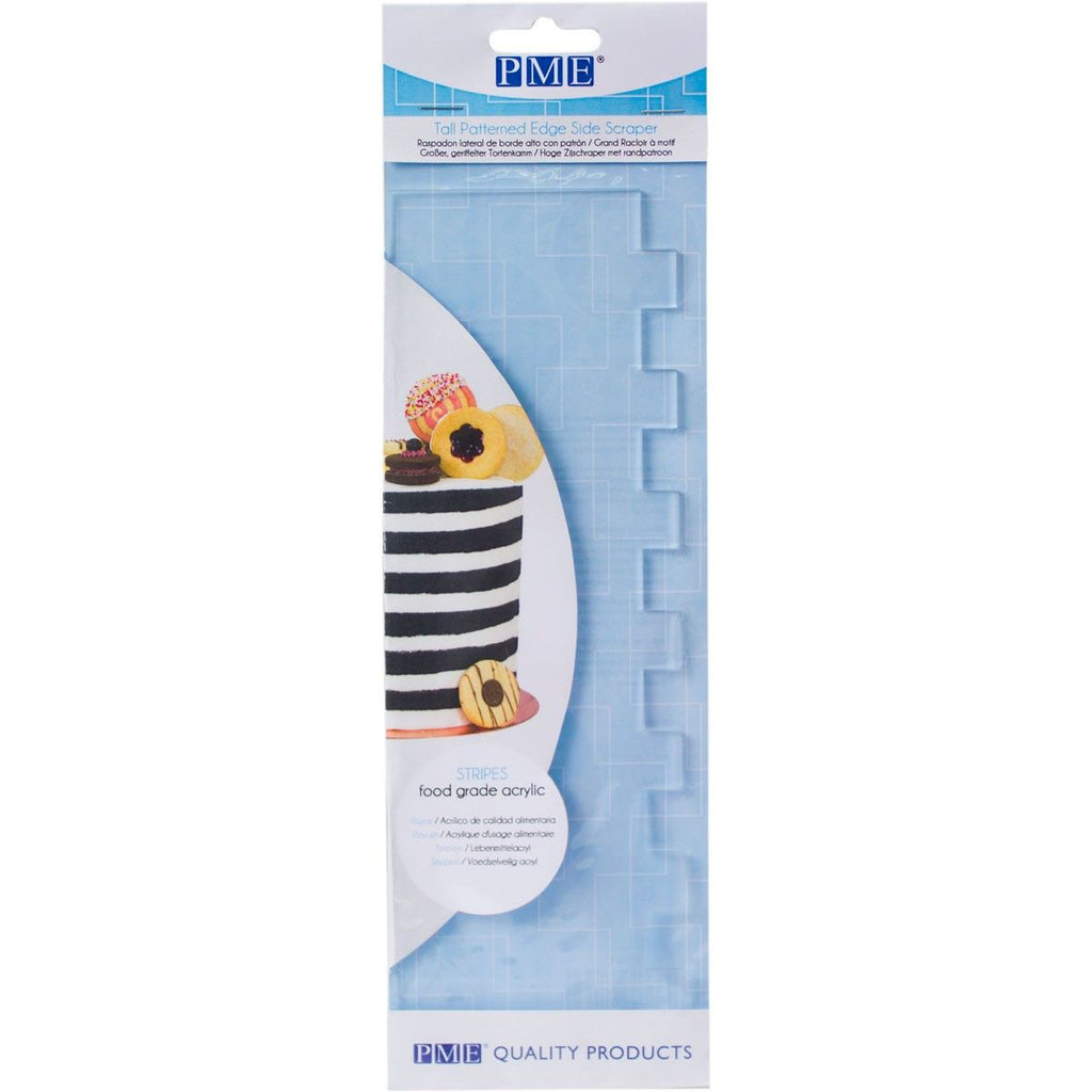 Stripes Patterned Edge Scraper PME