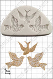 Three Little Birds Mould FPC C095