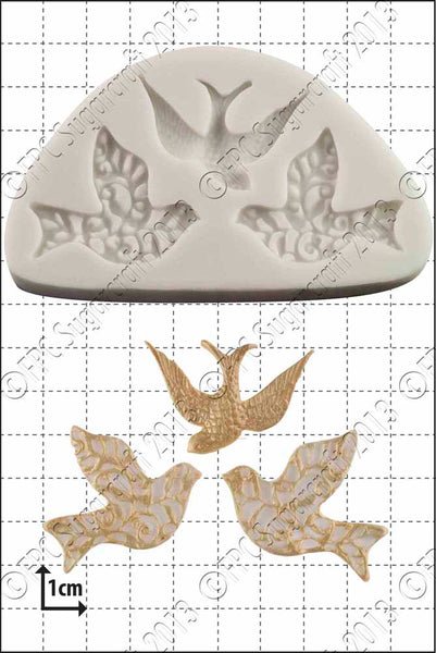 Three Little Birds Mould FPC C095
