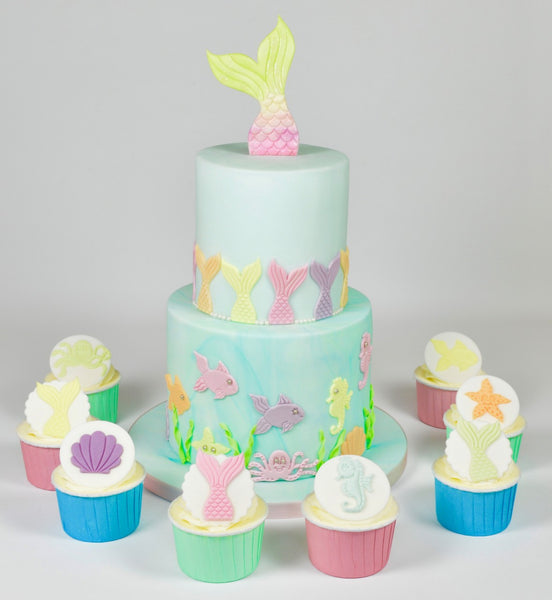 FMM Mermaid Tail Cutters - Set of 2