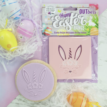 Floral  Easter Egg  OUTboss STAMP N CUT