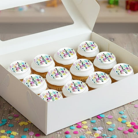 Music Notes Edible Toppers - (20 Toppers)