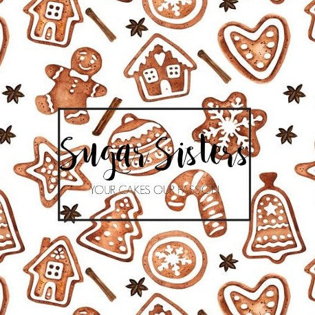 Gingerbread Edible Image