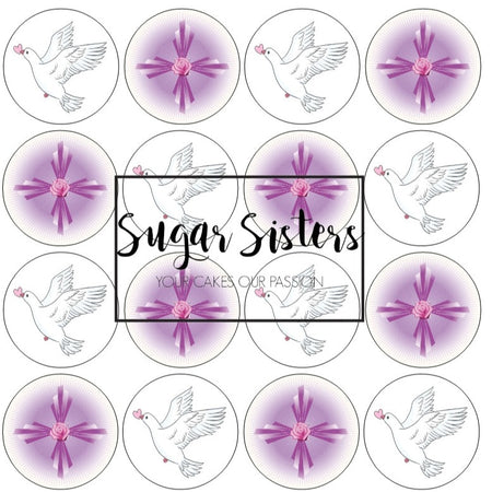 SUGAR SISTERS - Zebra Print Cake Ball Set Pk 5