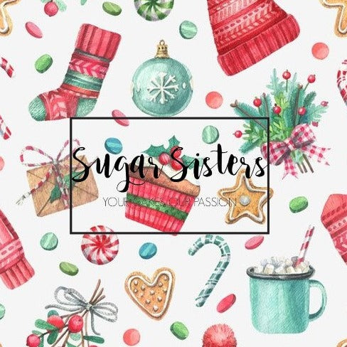 Cosy Christmas Edible Image