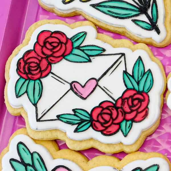 Flora Letter OUTboss STAMP N CUT