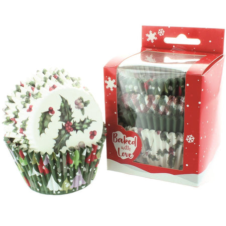 Mini Cupcake Cases 60pk White