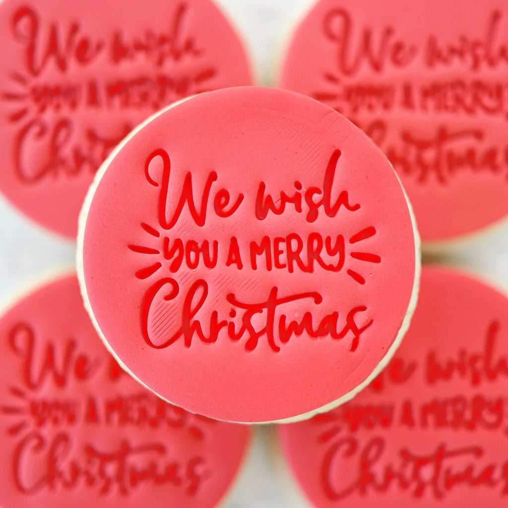 We wish you a Merry Christmas Embosser