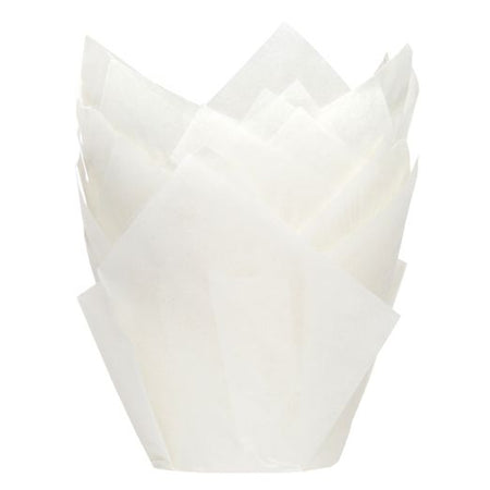 Mini Cupcake Cases 60pk White