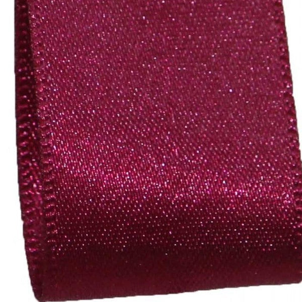 Satin Ribbon 15mm Wine (17)