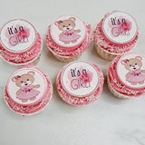 Its a Girl Edible Toppers - (20 Toppers)